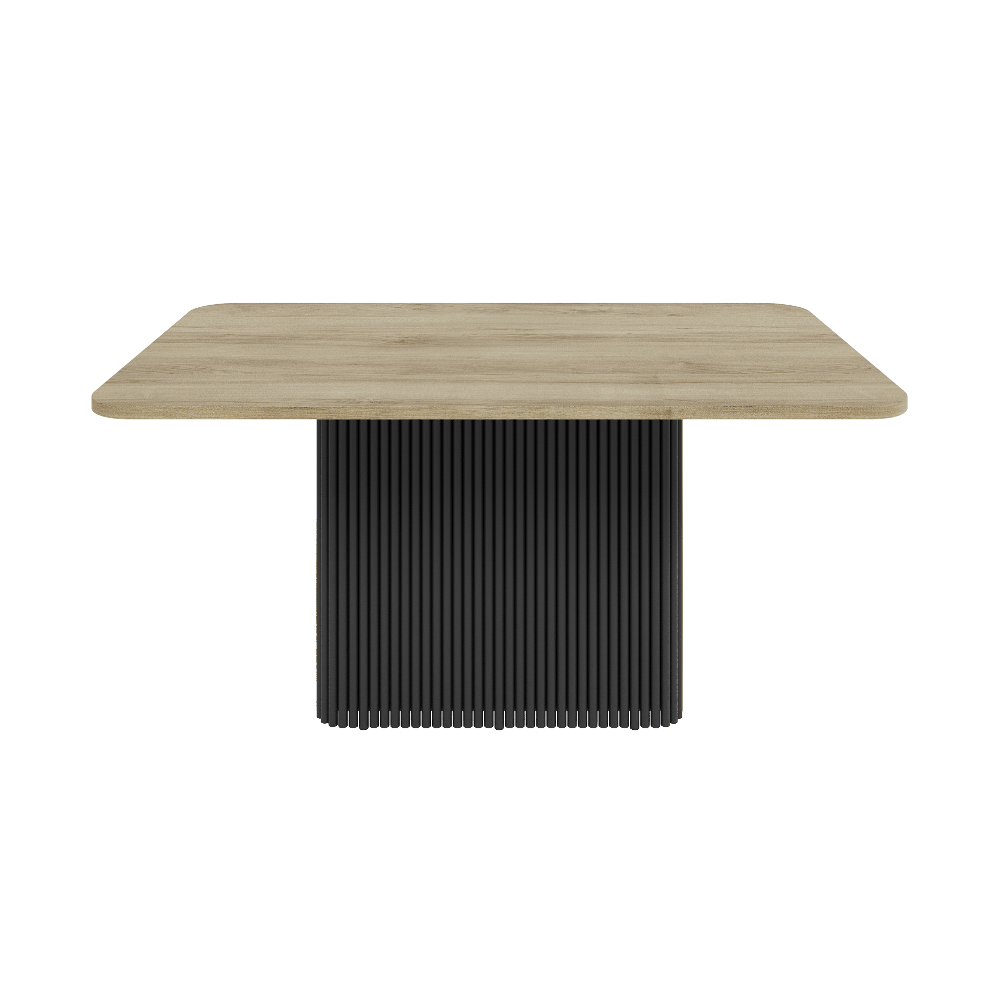 Обеденный стол TRUBIS Wood Rectangle 160 х 80 см, орех/черный