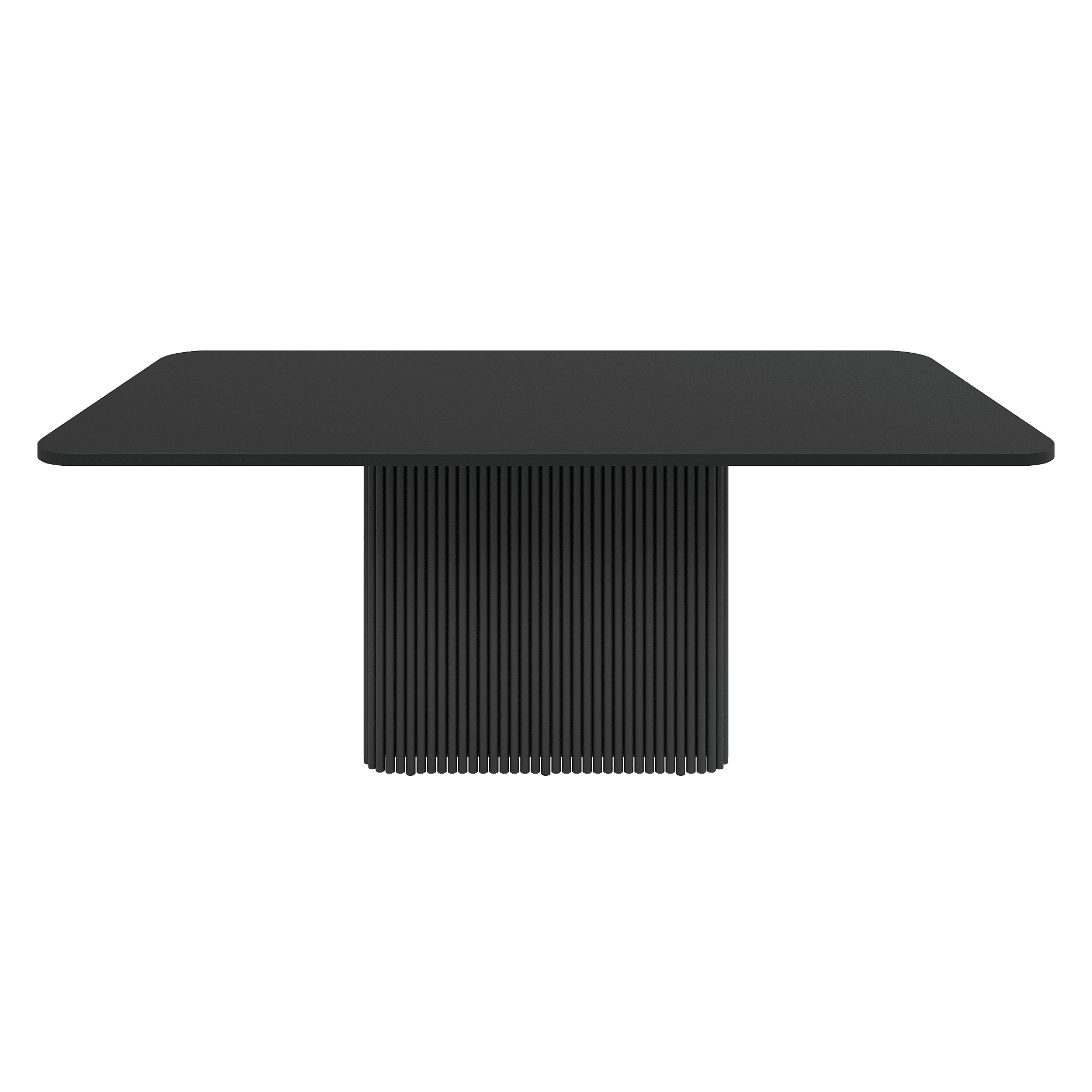 Обеденный стол TRUBIS Wood Rectangle 200 х 90 см, черный