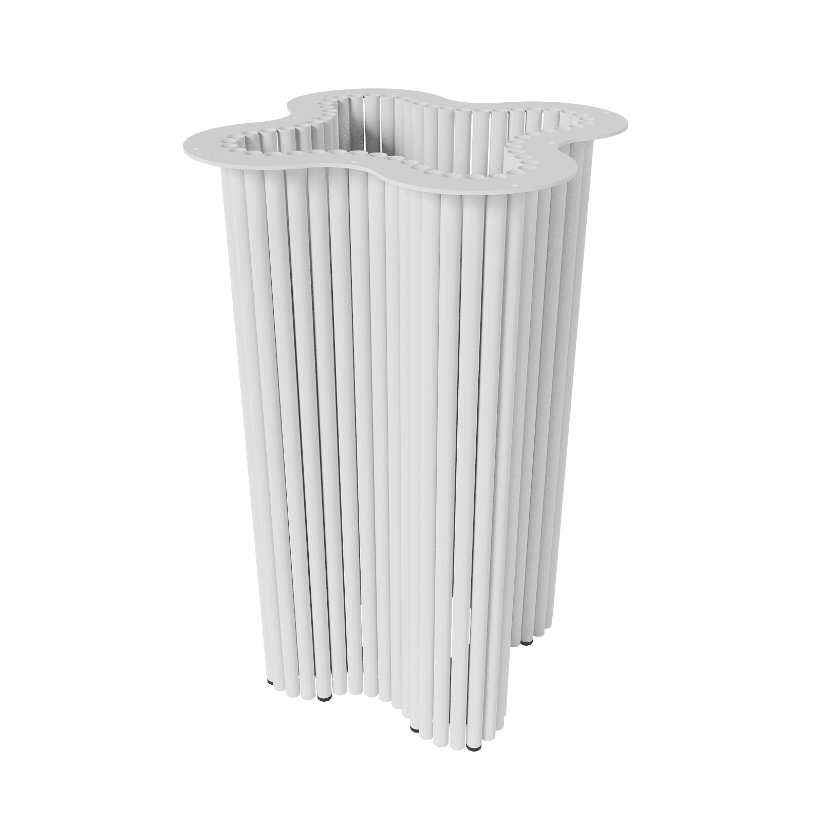 Подстолье белое TRUBIS C, 35 х 35 см