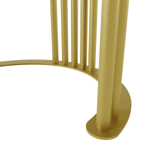 Подстолье золотое VIOLURх2, 60 х 32.5 см