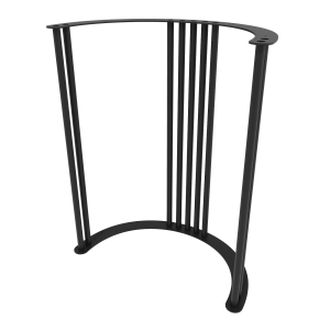 Подстолье черное VIOLUR, 60 х 32.5 см