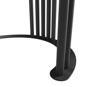 Подстолье черное VIOLURх2, 60 х 32.5 см