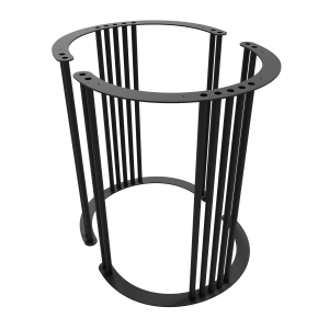 Подстолье черное VIOLURх2, 60 х 32.5 см