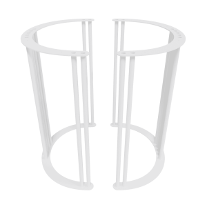 Подстолье белое VIOLURх2, 60 х 32.5 см