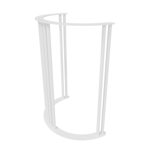 Подстолье белое VIOLUR, 60 х 32.5 см