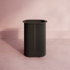 Подстолье черное TRUBIS Ellipse, 50 х 30 см