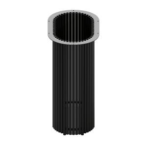 Подстолье черное TRUBIS Ellipse, 50 х 30 см