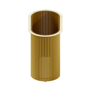 Подстолье золотое TRUBIS, 80 х 40 см