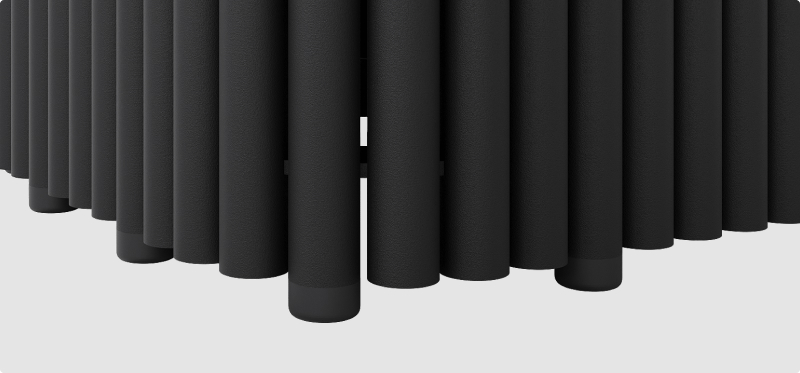 Прорезиненные ножки защищают пол от царапин и повреждений