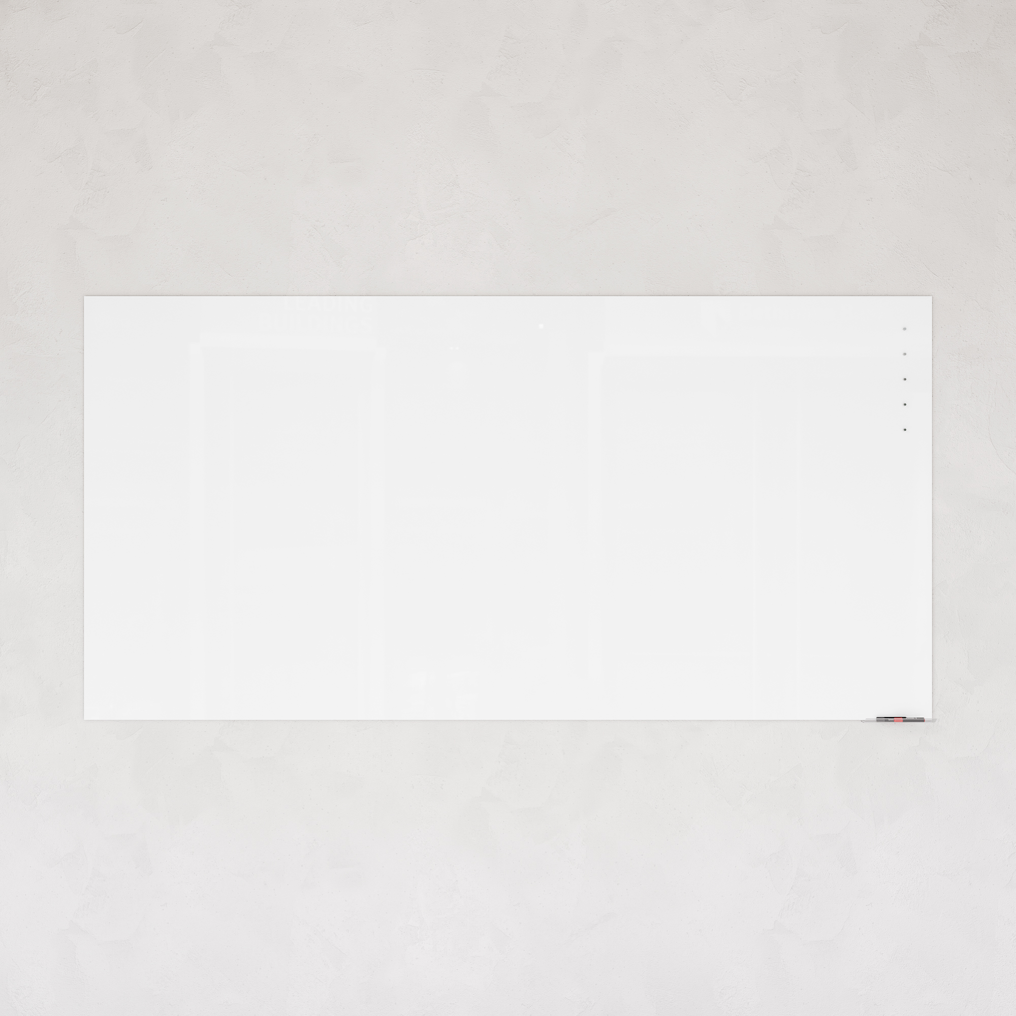 Магнитно-маркерная доска белая 120 x 240 см