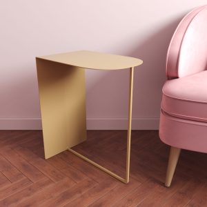 Журнальный столик FORMEO золотой, 45 х 30 см